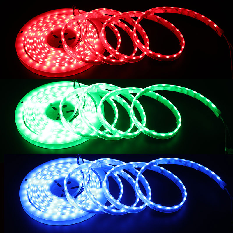 UCS1903 12V Side Emitting LED Strip Lights Full Color Chasing UCS1903 12V Side Emitting LED Strip Lights Full Color Chasing